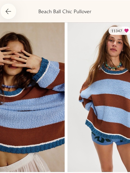 Free People Sweaters - Free People Beach Ball Chic Pullover